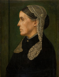 1928P273 Portrait of Mrs Henry Gaskin (Artist's Mother)