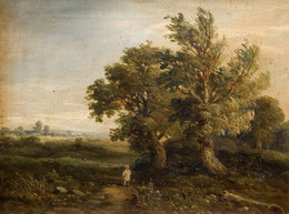 1937P846 Landscape With Trees