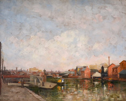 1942P79 A Birmingham Canal Lock
