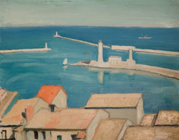 1946P7 The Port Of Cette, Marseilles