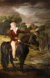 1960P27 Portrait Of Lord Stanhope (1805-66) Riding A Pony