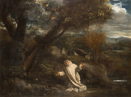 1960P47 Landscape with a Saint in Ecstasy