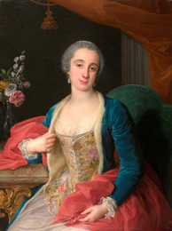 1961P37 Portrait of Duchess Sforza Cesarini (d.1765)