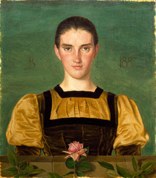 1980P123 Portrait Of Anne Elizabeth Baker (1859-1947)