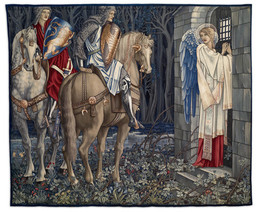 1907M130 Quest for the Holy Grail Tapestries - Panel 3 - The Failure of Sir Gawaine