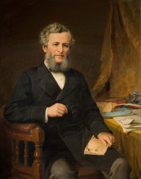 1885P2551 Portrait of The Rt. Hon. Jesse Collings (1831-1920)