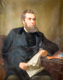 1885P2553 Portrait Of John Skirrow Wright (1823-1880)