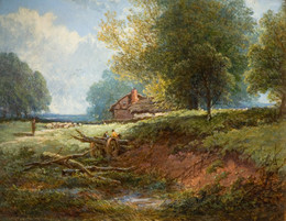1892P41.12 Meadow Scene