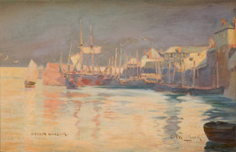 1901P31.23 Newlyn Harbour
