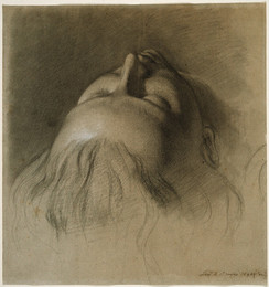1906P717 Parisina's Sleep - Study for Head of Parisina
