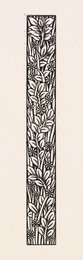 1913P207 Love is Enough - narrow Band of Ornament Foliage