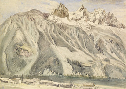 1907P144 Aiguilles of Chamonix