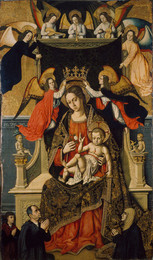 1885P2593 The Virgin and Child with Angels and Donors