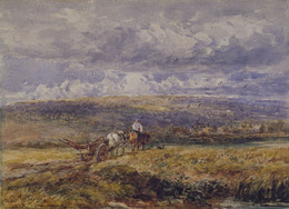 1925P282 Carting Home the Plough
