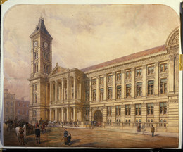 1965P338 View of Birmingham Museum and Art Gallery and Council House