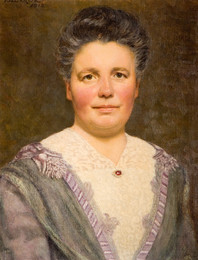 1979V534 Portrait of Geraldine Cadbury Nee Southall, 1912