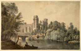 1943P1 Warwick Castle from the River