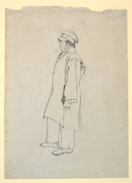 1979P21 Study of a Standing Man, probably French