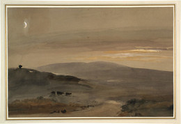 1991P75 Moorland Landscape at Twilight