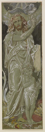 1947P72 Design For A Panel Of Stained Glass