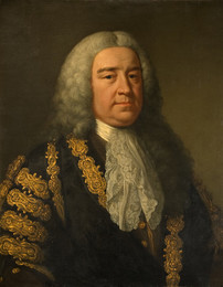 1987P73 Portrait of The Rt. Hon. Henry Pelham ( 1694-1754)