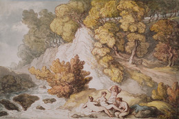 1945P21 Landscape with Nymphs Bathing