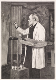 1900P109 Portrait of Edward Burne-Jones (1833-1898)