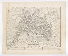 1997V81 Plan of Birmingham 1731