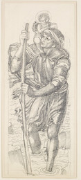 1904P152 St Christopher and the Infant Christ