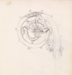 1952P6.8 Sketchbook - Study for Head of Crozier
