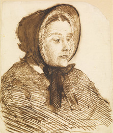 1904P248 Portrait Sketch of Eliza Harriet Polidori