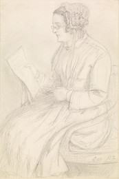 1904P251 Portrait of Frances Rossetti, the Artist's Mother