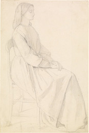 1904P258 Portrait of Elizabeth Siddal