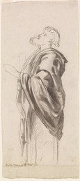 1906P696 The Ascension - Study for an Apostle