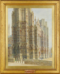 1903P8 Wells Cathedral  - The West Front