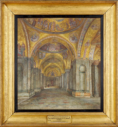 1908P29 Venice - North Atrium of St Mark's
