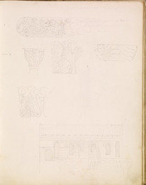 1952P6.18 Sketch of architectural decoration
