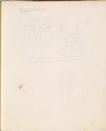 1952P6.23 Sketch of arches