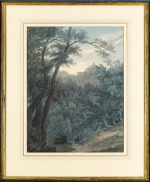 1953P149 Ariccia (Wooded Landscape And Monastery)