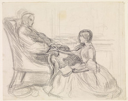 1906P574 Tennyson's The Grandmother's Apology - Figure Study