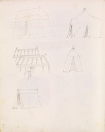 1952P6.81 Studies of tents