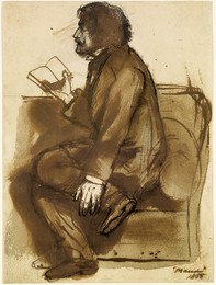 1904P495 Tennyson reading 'Maud'