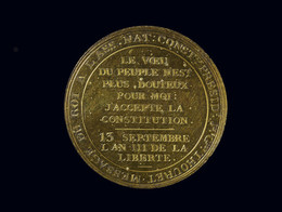 1885N1541.7 1791 France Monneron: Serment du Rois 'Je Jure' Medal (Margolis 18)