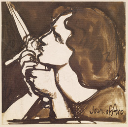 1904P335 Joan of Arc - Head Study