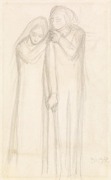 1904P360 Ballad of Fair Annie - Study /  Jephtha's Daughter - Sketch