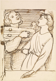 1904P361 Morning Music - Figure Study / Two Lovers at a Window