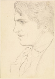 1904P379 Portrait of Holman Hunt, either William or Edward