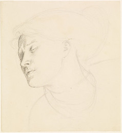 1904P433 Found - Study for the Head of the Woman