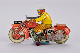 1984S03753.00001 Tinplate Toy Motorcycle