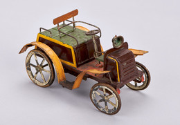 1984S03753.00004 Tinplate Toy Dog Cart Motorcar